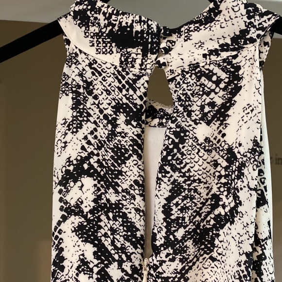 Worthington NWT Womens Sz 18 Black White Lined Sleeveless Dress Party Wedding - Picture 13 of 15